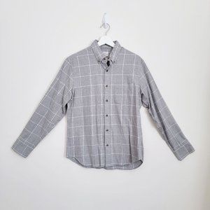 J. Crew Slim Untucked brushed twill shirt in large square plaid